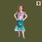Toddler Classic Little Mermaid Ariel Costume Satiny Dress Fin Ruffle Character Cameo